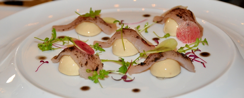 La féra du Léman et le foie gras de canard